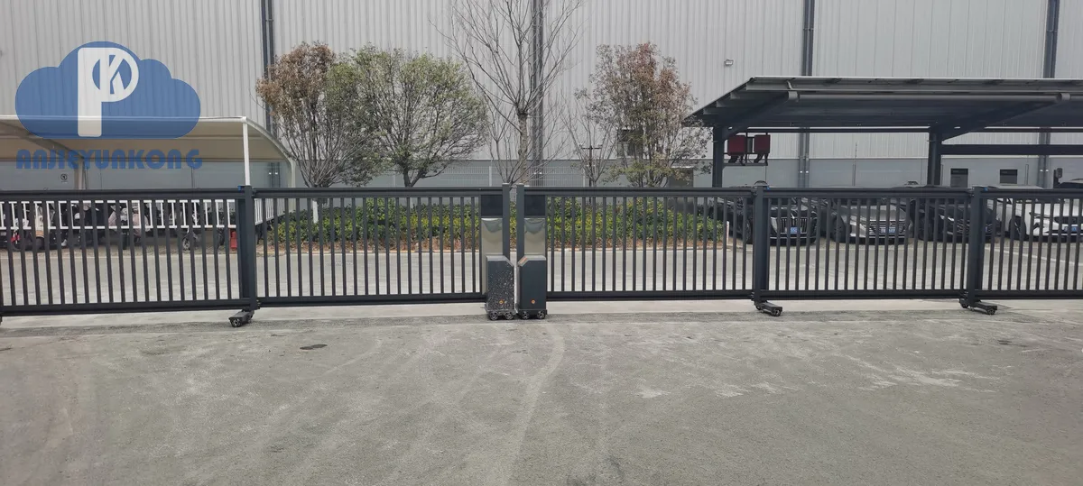 武汉段滑门防撞装置 武汉工程案例(湖北安捷云控)