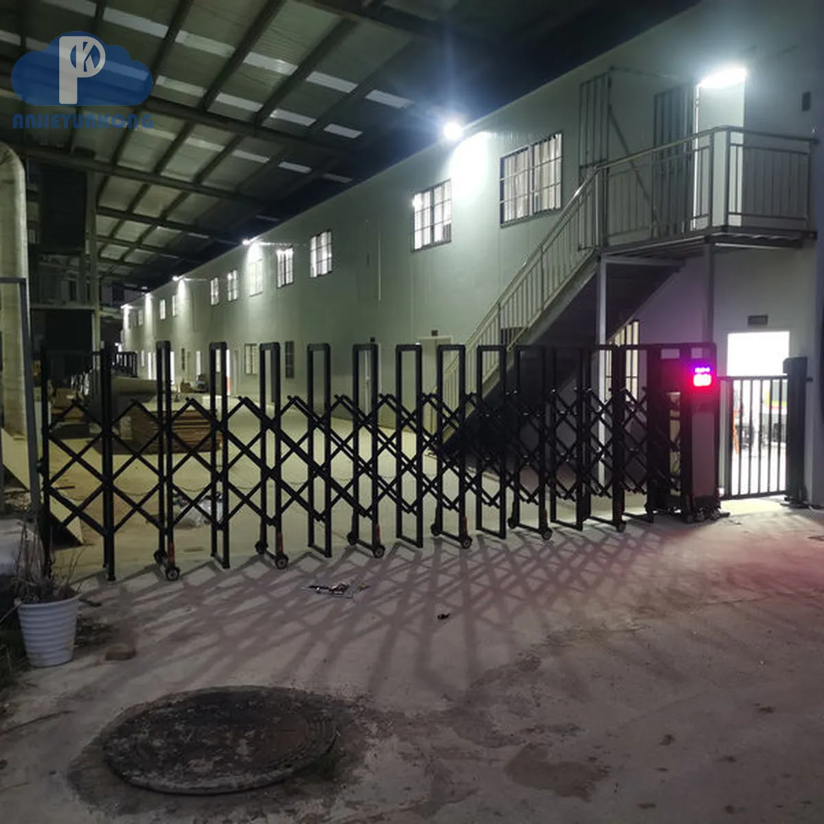 伸缩门LED改字故障排查
